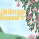 Ausschnitt Plakat mit blühendem Baum